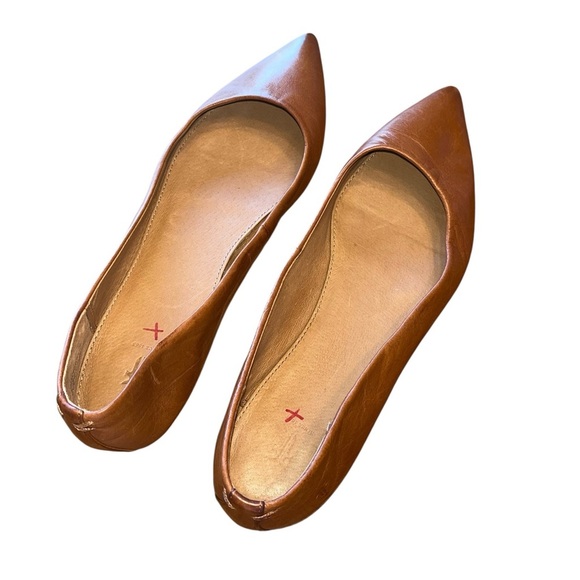 Frye Sienna Leather Ballet Flats Size 7 - Picture 3 of 8